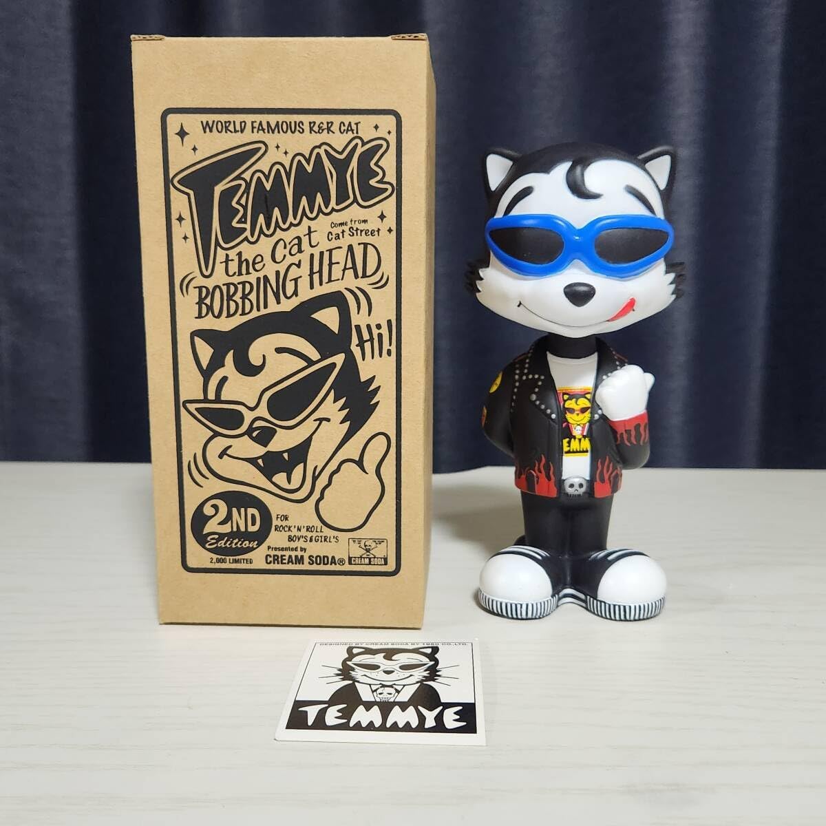 クリームソーダ ティミーボビングヘッド クリームソーダ 当時物 人形