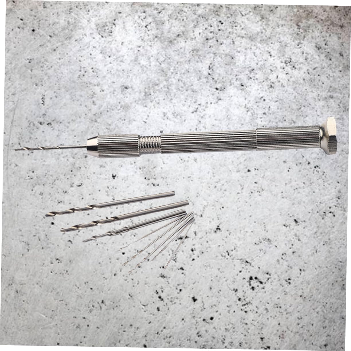 10PCS Pin Vise Hand Drill Bits Set 0.5/0.6/0.7/0.8/0.9/1/1.2/1.5/1.8/2mm for Models