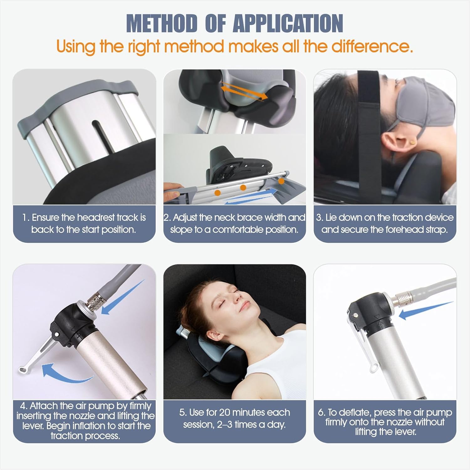 Home Cervical Neck Traction Device - Neck Relaxer and Stretcher for Pain Relief, Spinal Decompression, Pinched Nerve