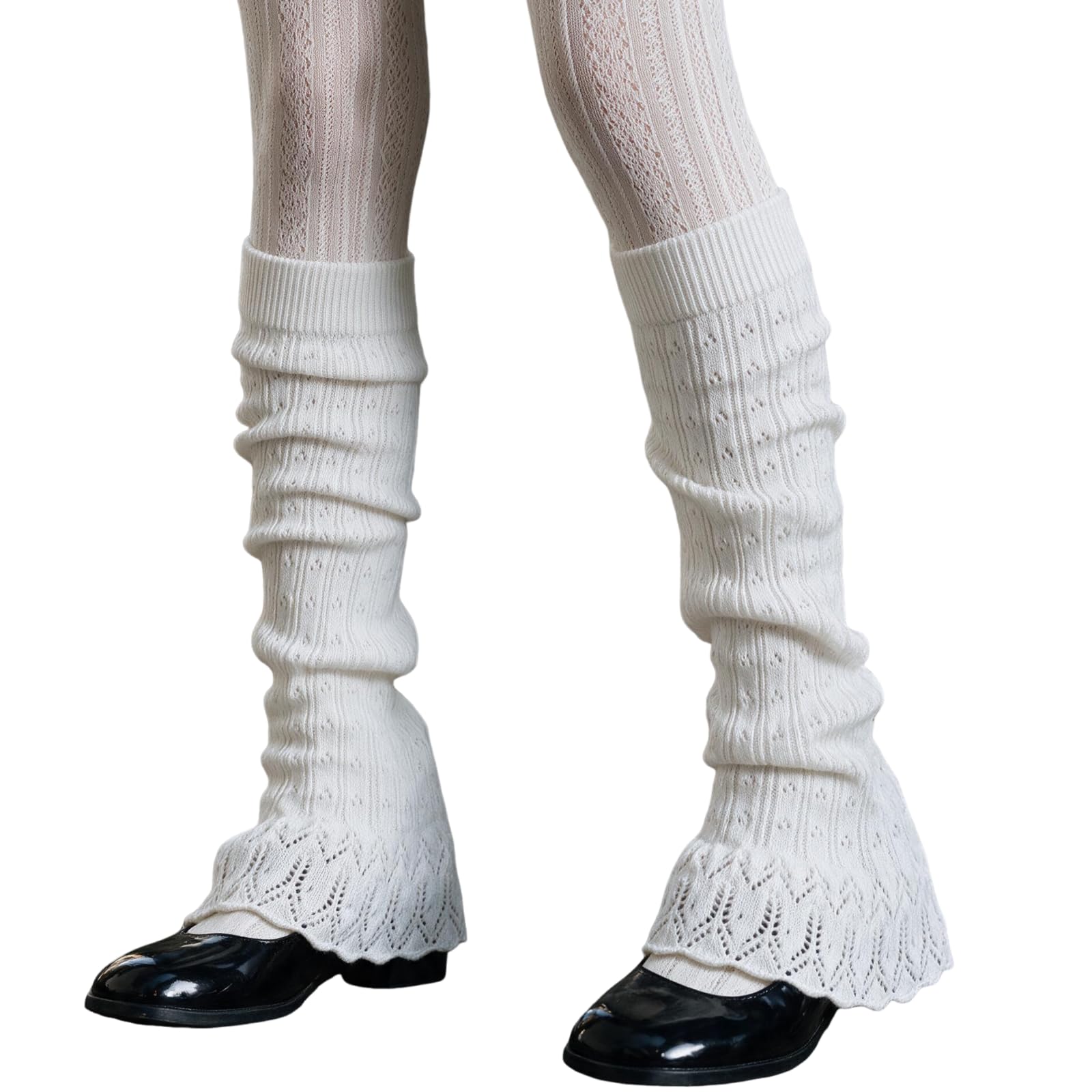 Sexybody Women's Leg Warmers Fashion Knit Warmers Long Socks Cute Y2K Kawaii Japanese Lolita Harajuku Accessories for Girls