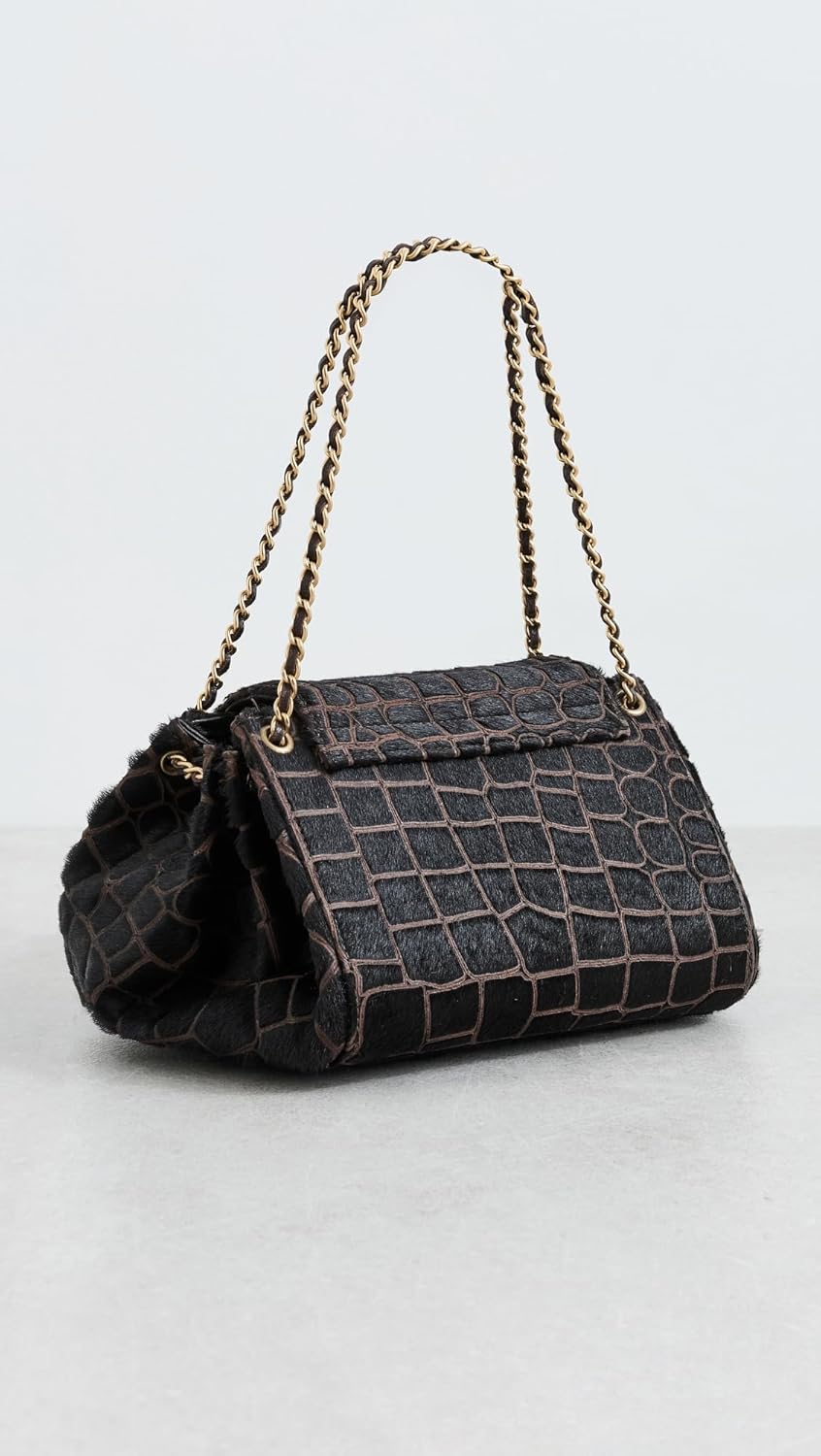 CHANEL Shopbop Archive Women's Pre-Loved Chain Shoulder Bag, Horsehair - Image 4