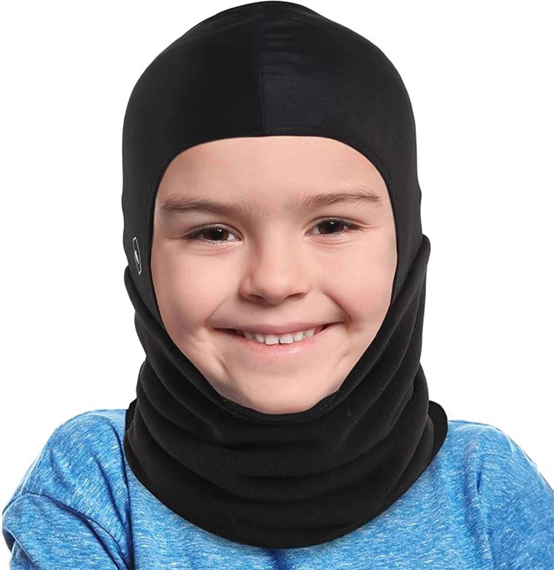 Ski Mask Kids Boys Girls - Kids Balaclava Ski - Neck Gaiter - Kid Neck Warmer with Helmet Liner Hood