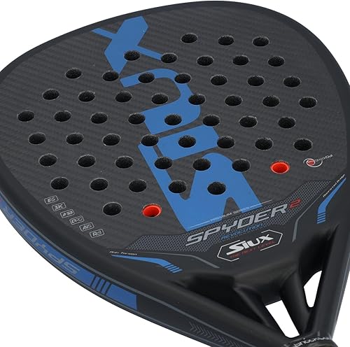 Miniatura 6 de Pala SIUX Spyder 2 Revolution Attack  High Balance I Soft Eva Core I 3k Carbon Face I Formato de gran tamaño I AvanzadoNivel de competencia I