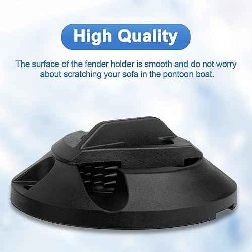 Miniatura 3 de Tacos de guardabarros sin nudo para rieles de túnel de barco, se adapta a cuerda de 1/4 pulgadas, guardabarros de barco se utilizan en la mayoría de