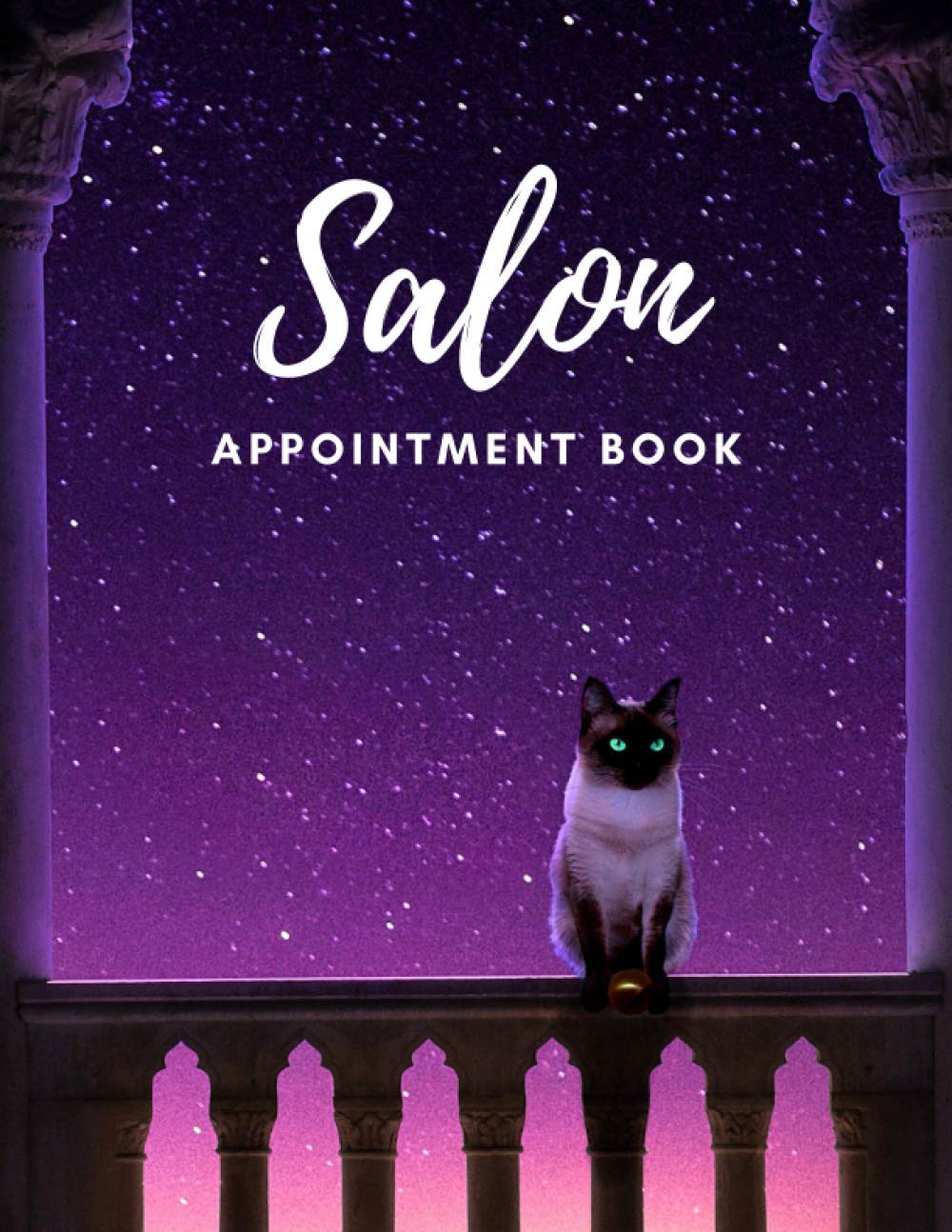 Salon Appointment Book: 52-Week Undated Schedule Book with Client Details & Notes Pages, Salon Appointment Book Daily and Hourly with 15 Minute Increments, Undated Daily Planner (Keeping Organized)