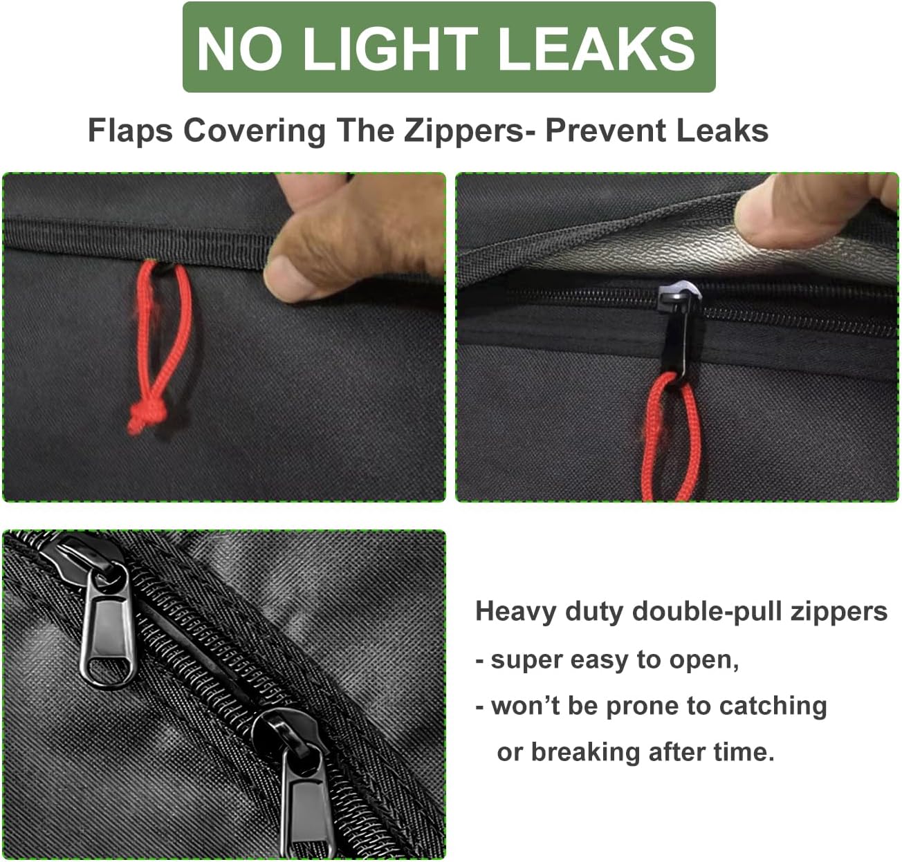 Complete Mylar Growing Tent, 4x4 Grow Tent Kit 48"x48"x80" Indoor Plant Growing Room, LED Full Spectrum Grow Light Ventilation Inline Fan + Acceseries