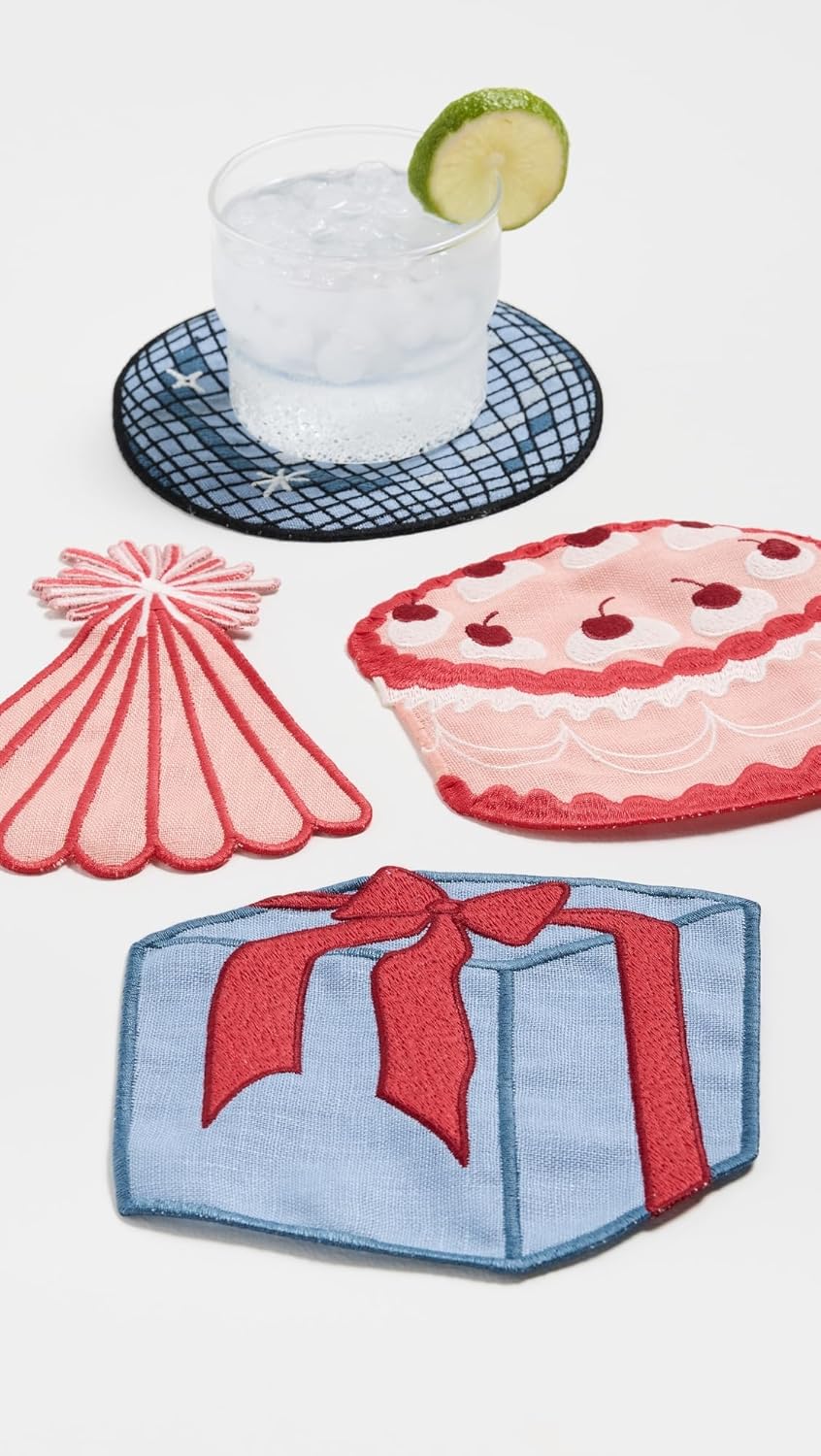 Piecework Puzzles Women's Birthday Napkins
