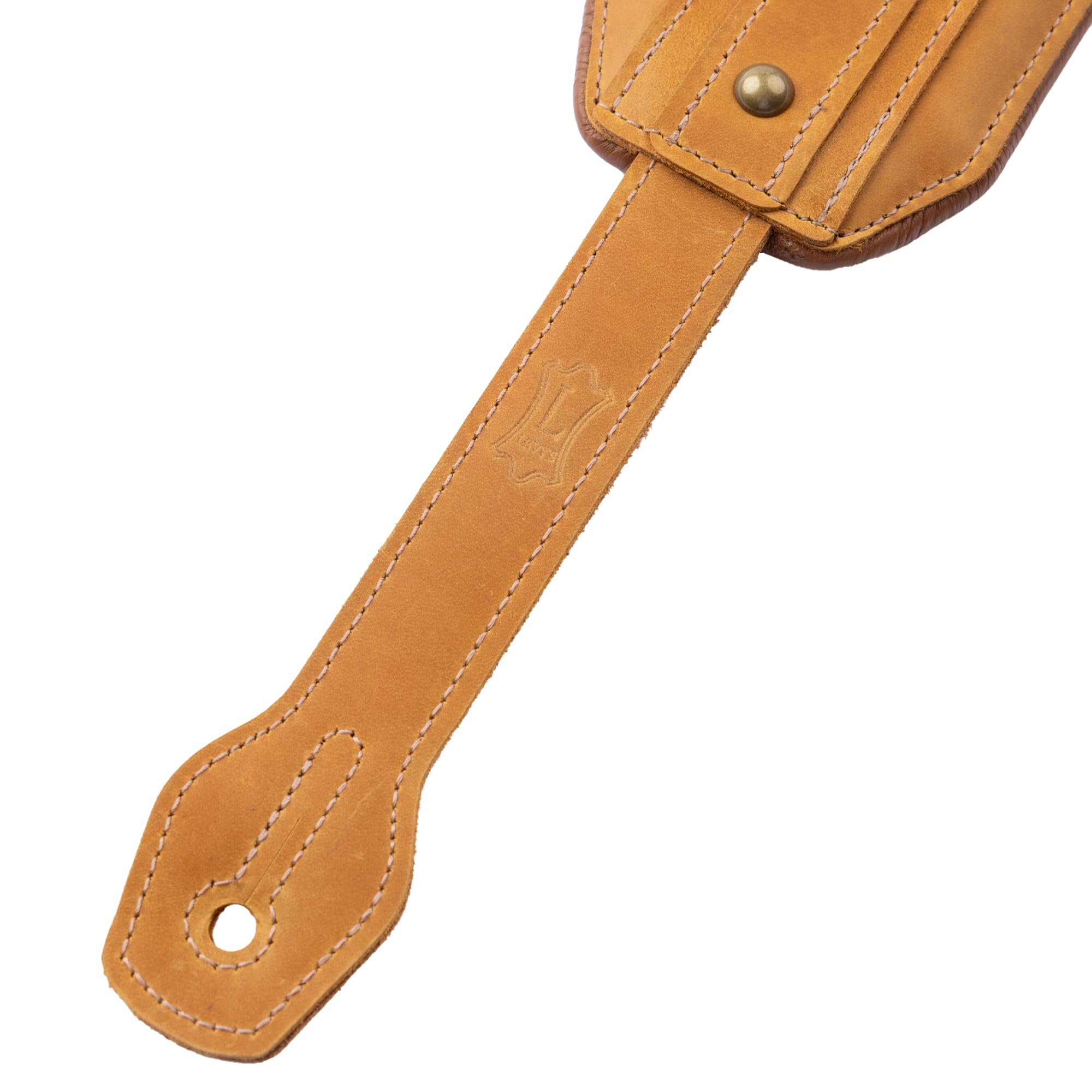 Levy's Correa para guitarra Leathers Apex Series de auténtica piel Crazy Horse