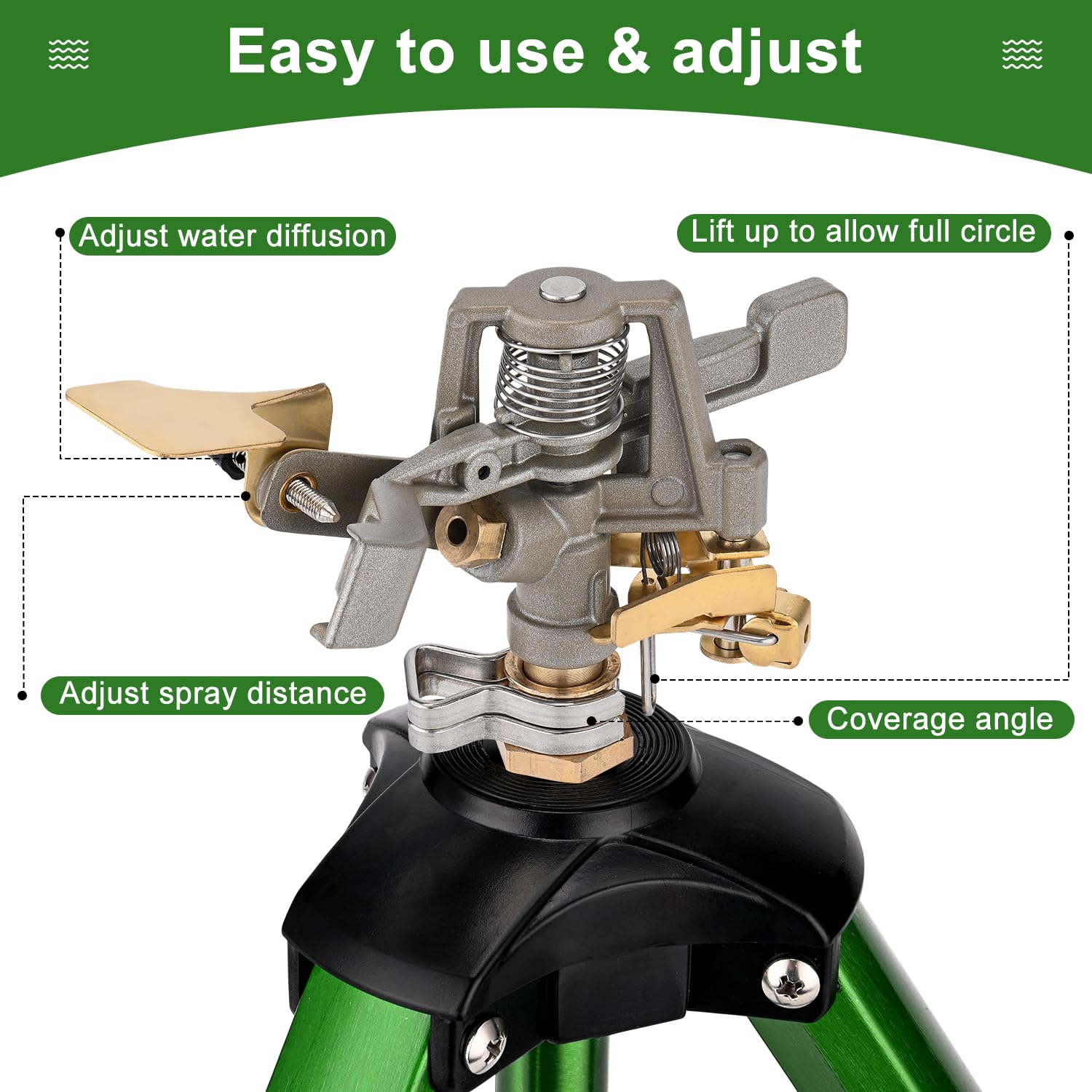 How to Adjust Tripod Sprinkler: Easy Steps for Perfect Coverage