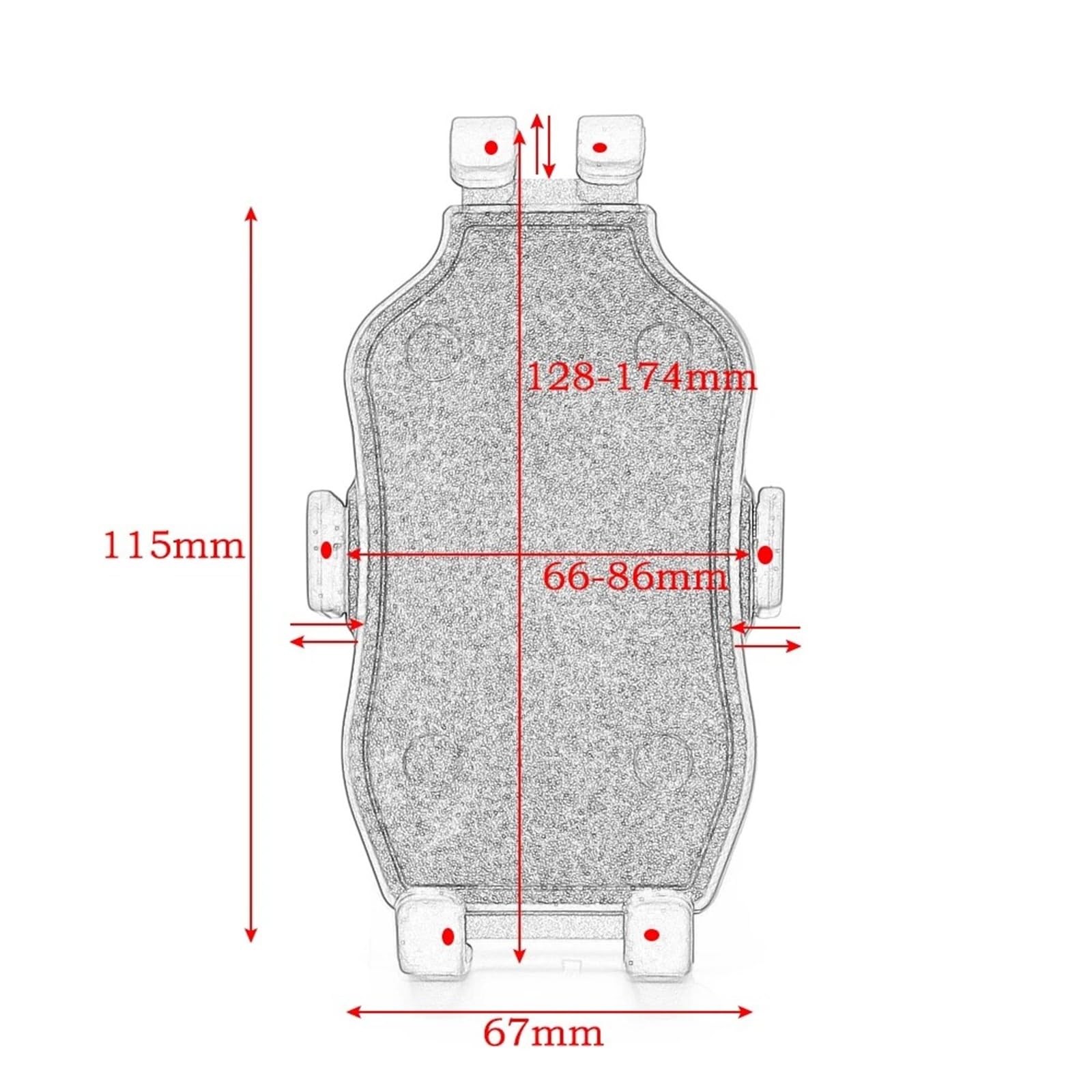 Soporte para Manillar Móvil Soporte para Teléfono De Motocicleta con Montaje En Horquilla Y Soporte De Navegación para Ya&ma&ha para R1 (2002-2017) para R6 (2006-2017). Soporte Movil