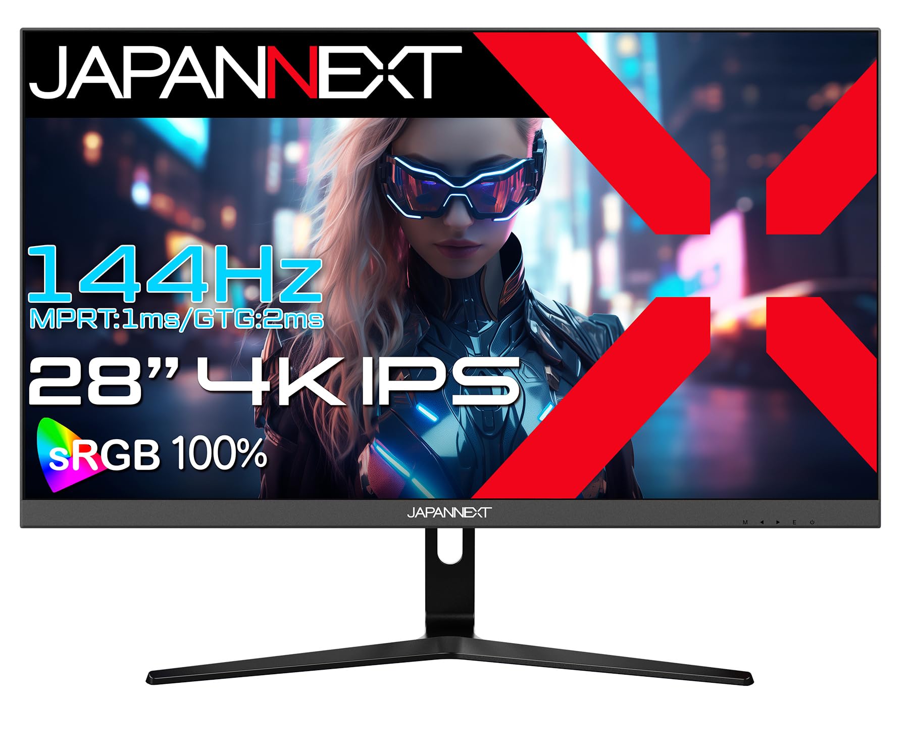 JAPANNEXTモニター 4K 144Hz JN-IPS28G144UHDR JAPANNEXT 28インチ 4K 液晶モニター 120Hz HDR対応 Type-C JN