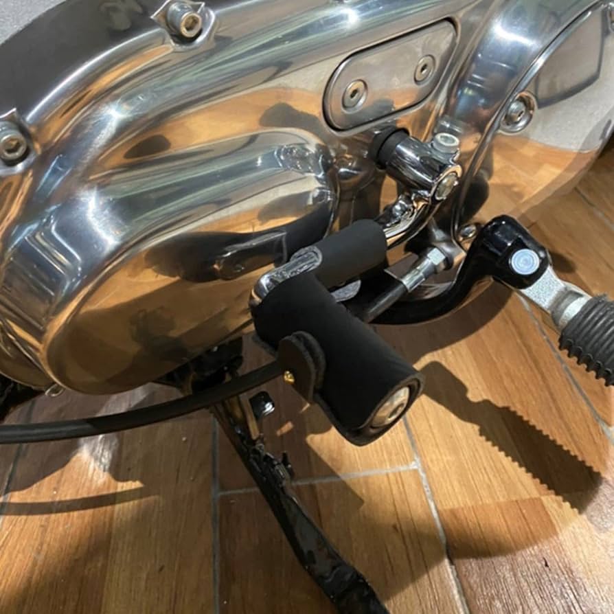 Amazon.co.jp: モーターヘッド レザー シフトペダルカバー