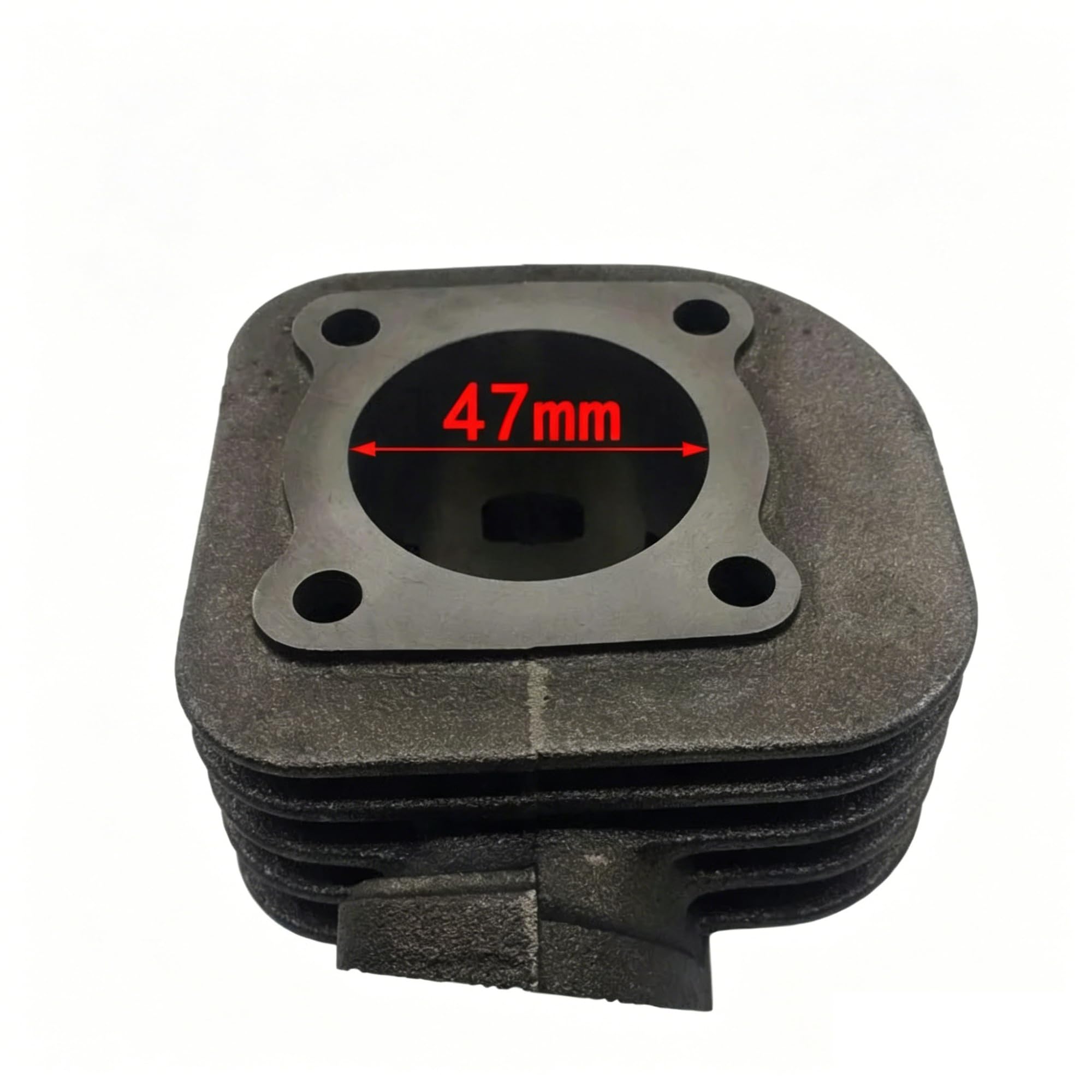 Kit Pistone Pistone Cilindro Big Bore Da 47 Mm (perno Da 10 Mm) Per Scooter A 2 Tempi Per Minarelli 1E40QMB Per JOG50 Cilindro