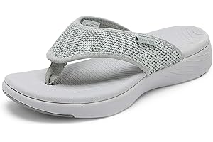 Women's Arch Support Soft Cushion Flip Flops Thong Sandals