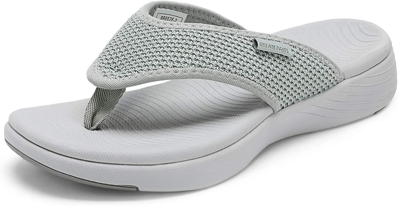 Women's Arch Support Soft Cushion Flip Flops Thong Sandals
