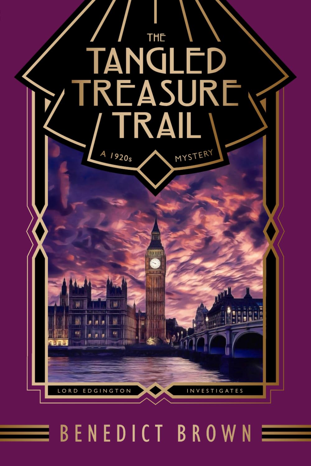 The Tangled Treasure Trail: A 1920s Mystery: 5 (Lord Edgington Investigates...)