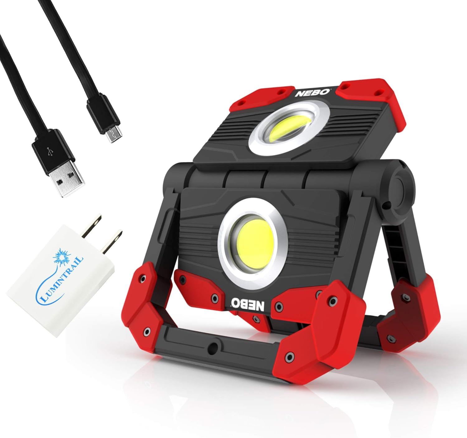 Nebo OMNI 2K Rechargeable Work Light 2000 Lumen LED Light and Power