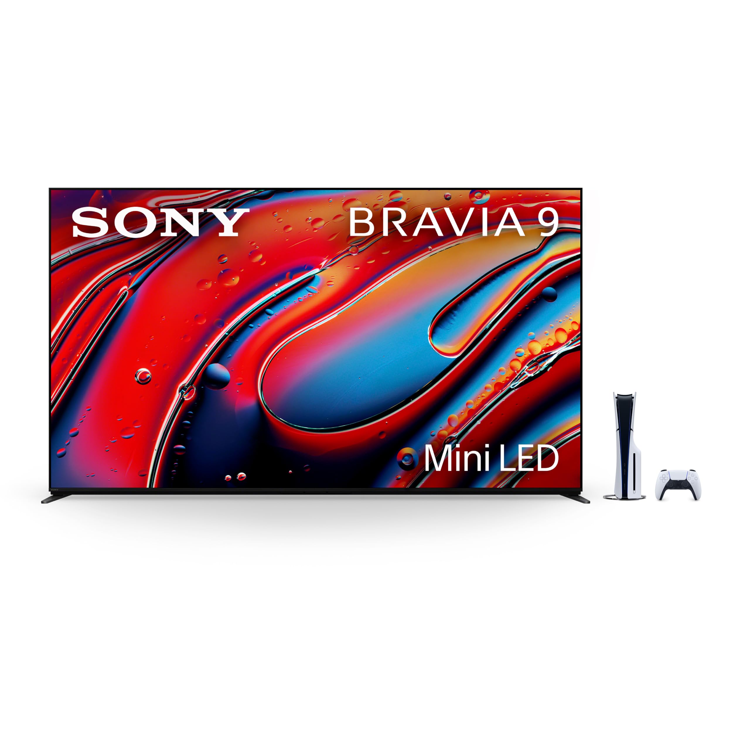 Sony 85 Inch Mini LED QLED 4K Ultra HD TV BRAVIA 9 Smart Google TV PlayStation 5 Disc