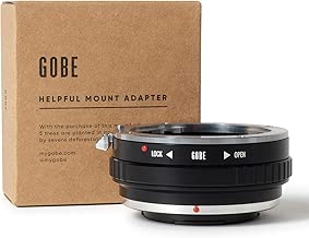 Gobe Lens Mount Adapter Compatible with Sony A Minolta AF Lens and Fujifilm X Camera Body Gobe Lens Mount Adapter Compatible with Sony A Minolta AF Lens and Fujifilm X Camera Body