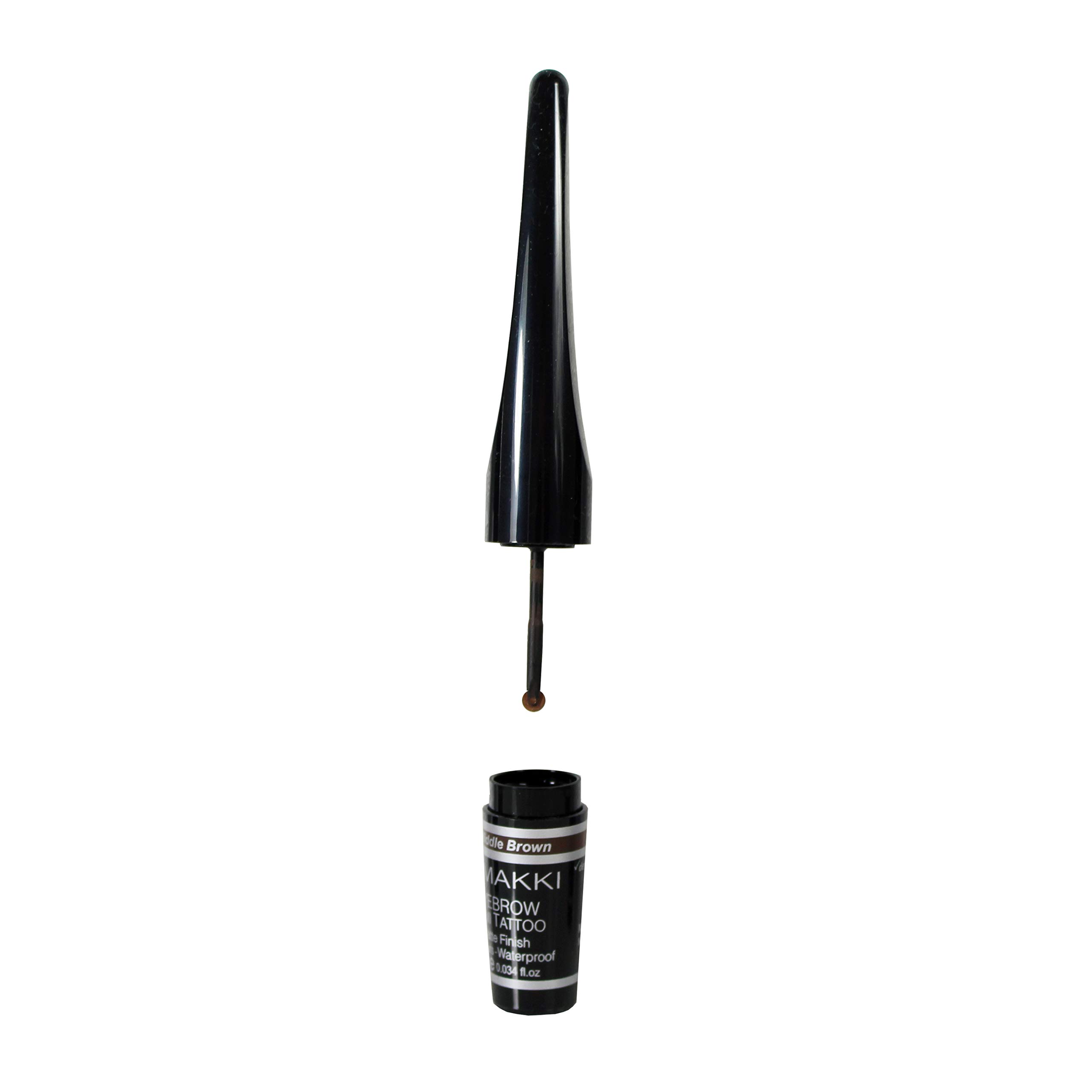 Makki Eye Brow Semi Tattoo – Mattierender, Wasserfester Augenbrauenstift, Ultrafeine Striche