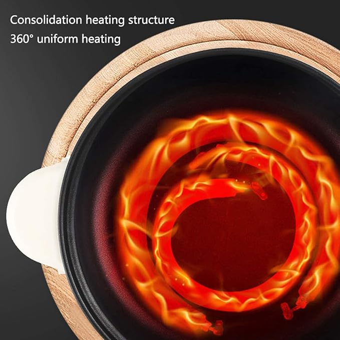 Sartén Eléctrica 800W con Tapa de Vidrio y Función de Vapor miniatura 7