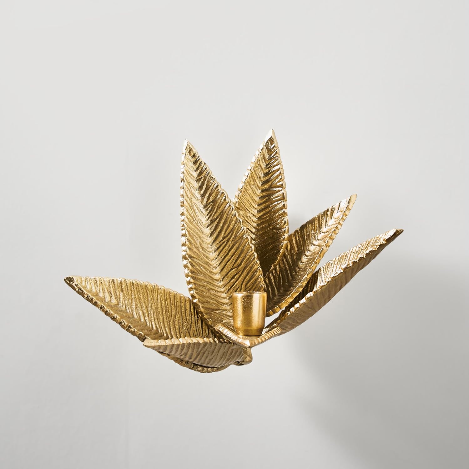 Z Gallerie Bloom Gold Wall Sconce - Small (A Sconce Without Candles)