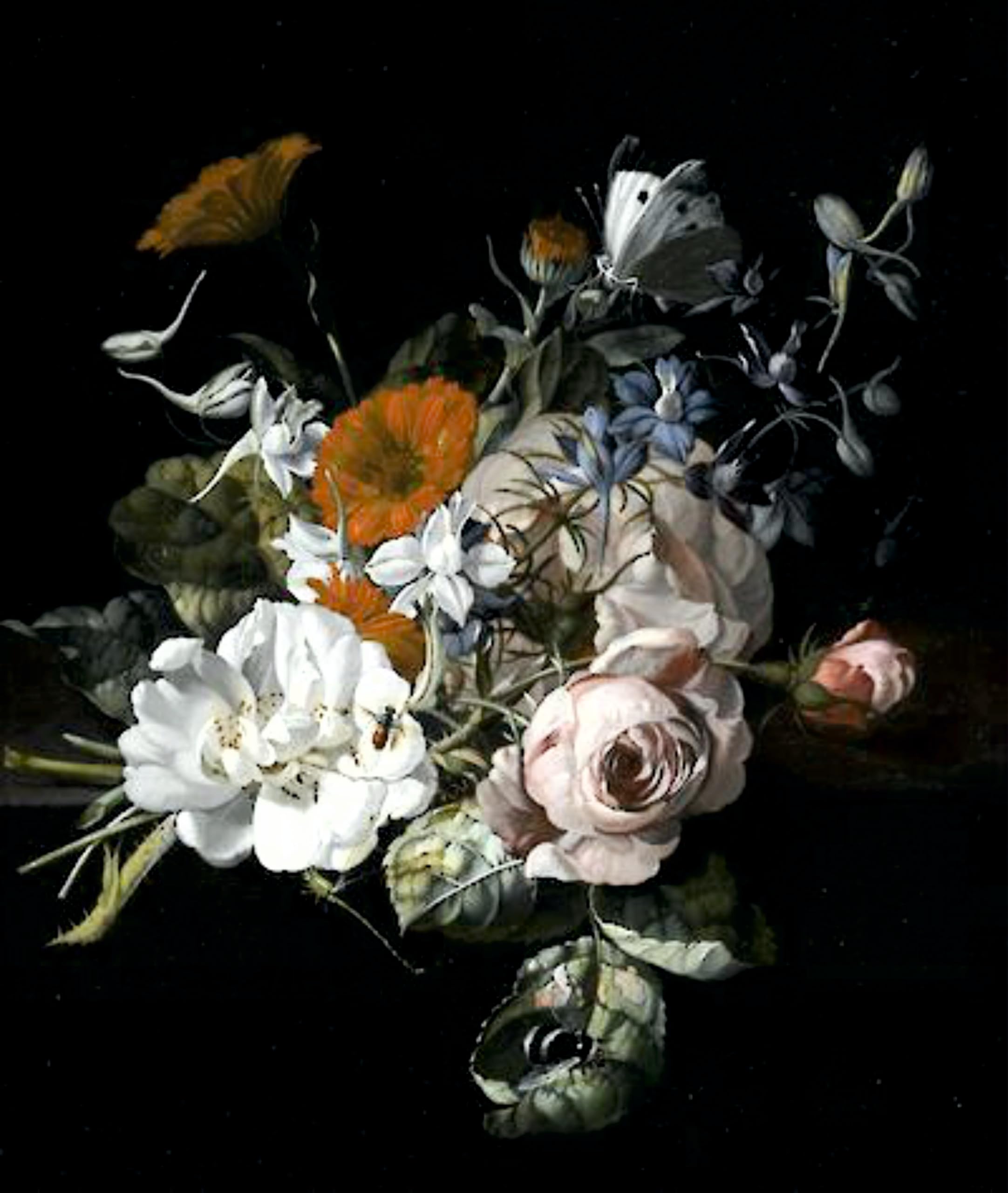 Papier de riz fleurs still life haut de gamme pour l'artisanat