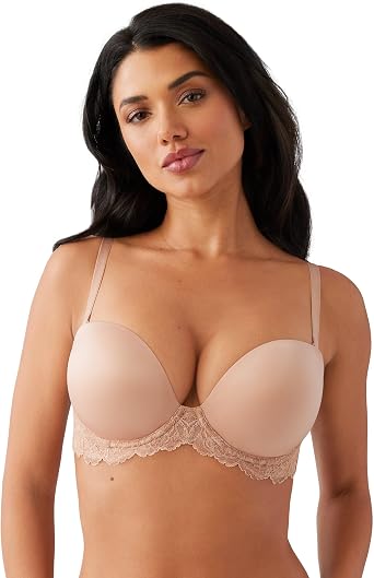 Wacoal Women's Self-Assured Push-Up Strapless Bra, 854390