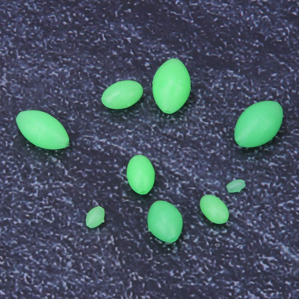 SUNGOOYUE Perlas de Pesca Luminosas, 900 Piezas Perlas de Pesca de Multifuncional Modelos Aparejos de Pesca Luminosos para Pesca al Aire Agua Salada Agua Dulce,perline per Pesca
