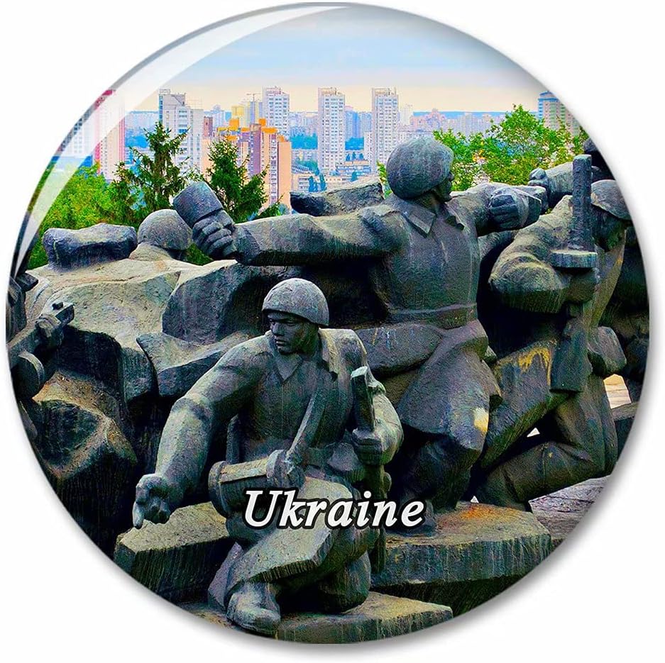 Ukraine Fridge Magnet Decorative Magnet Bottle Opener Tourist City Travel Souvenir Collection Gift Strong Refrigerator Sticker