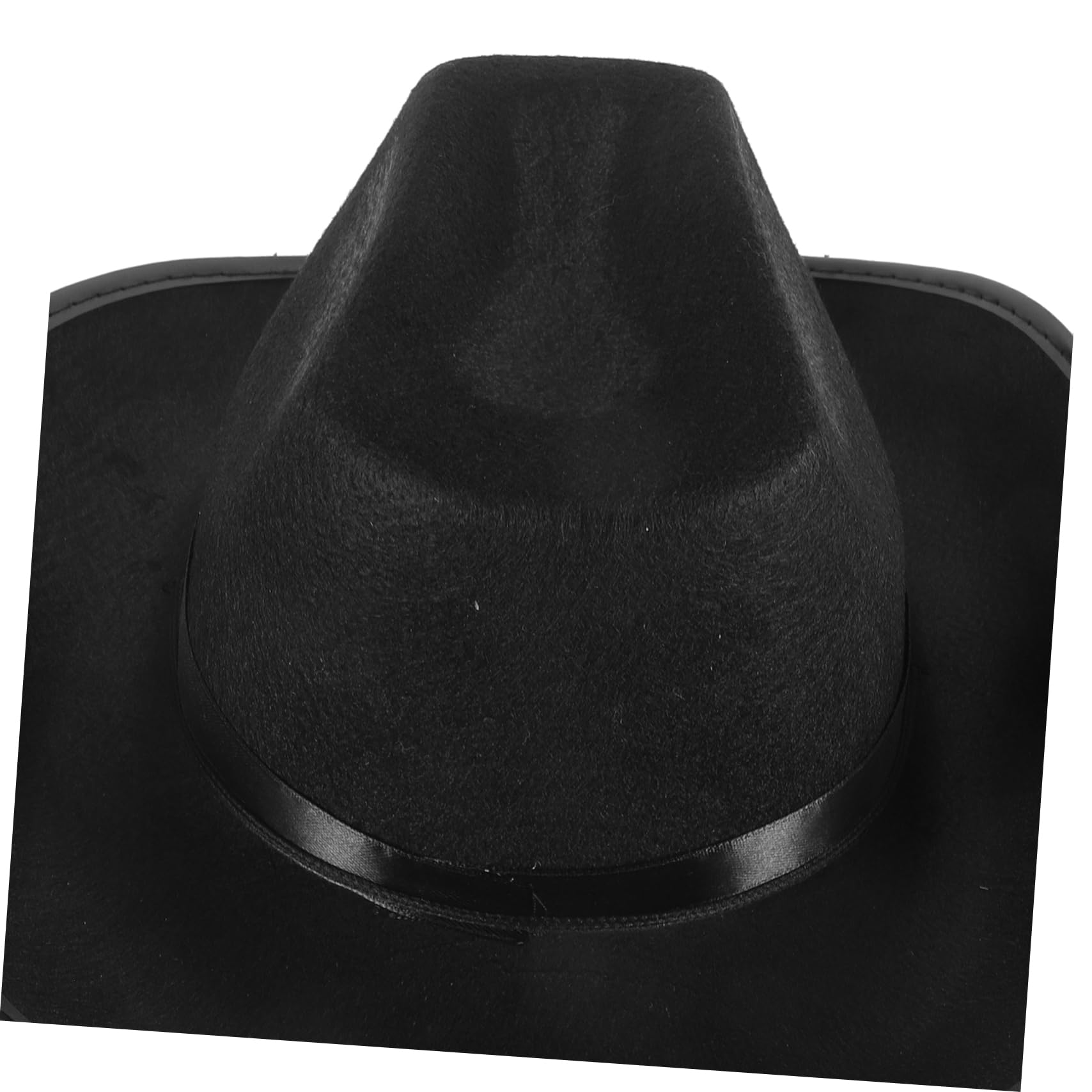 VALICLUD Sombrero de Vaquera para Mujer Sombrero de Boda Brillantes Gemas de Imitación Estilo Occidental Borlas para Fiestas de Boda y Eventos Occidentales