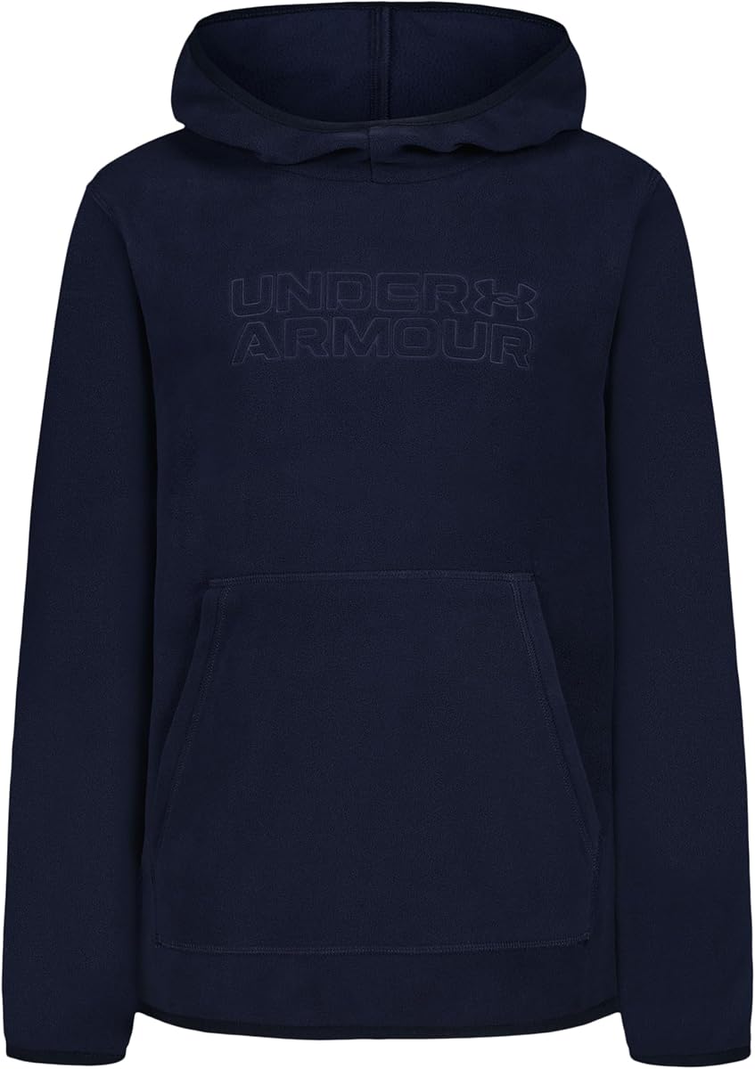 Under Armour Boys' Pullover Hoodie Sweatshirt, Soft & Comfortable Fleece, Outdoor Collection