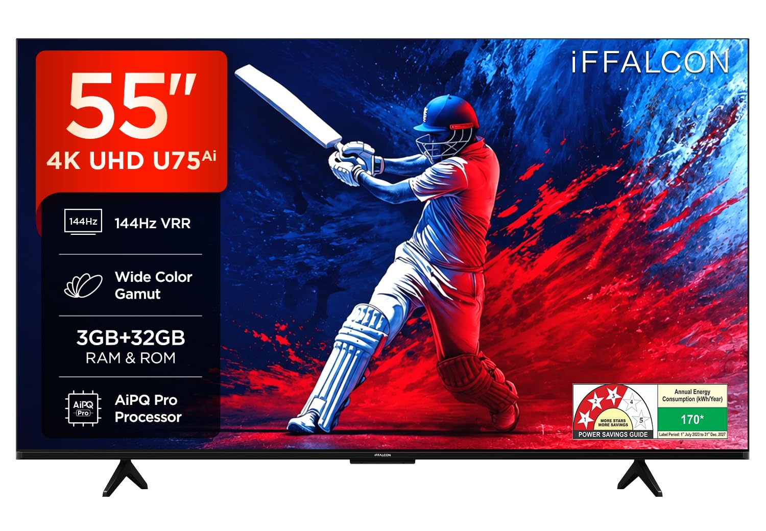 iFFALCON 139 cm (55 Inches) 4K UHD Smart LED Google TV | 144Hz VRR | 3GB RAM | Dolby Vision & Atmos | Game Master | 55U75-image-25