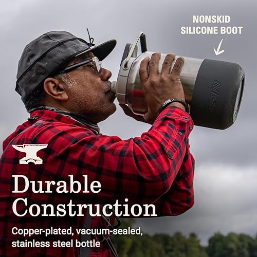 Miniatura 4 de Coleman Pro Heavy-Duty Insulated Gallon Water Jug, Leakproof Portable Jug for Rugged Use, Durable Steel Water Bottle