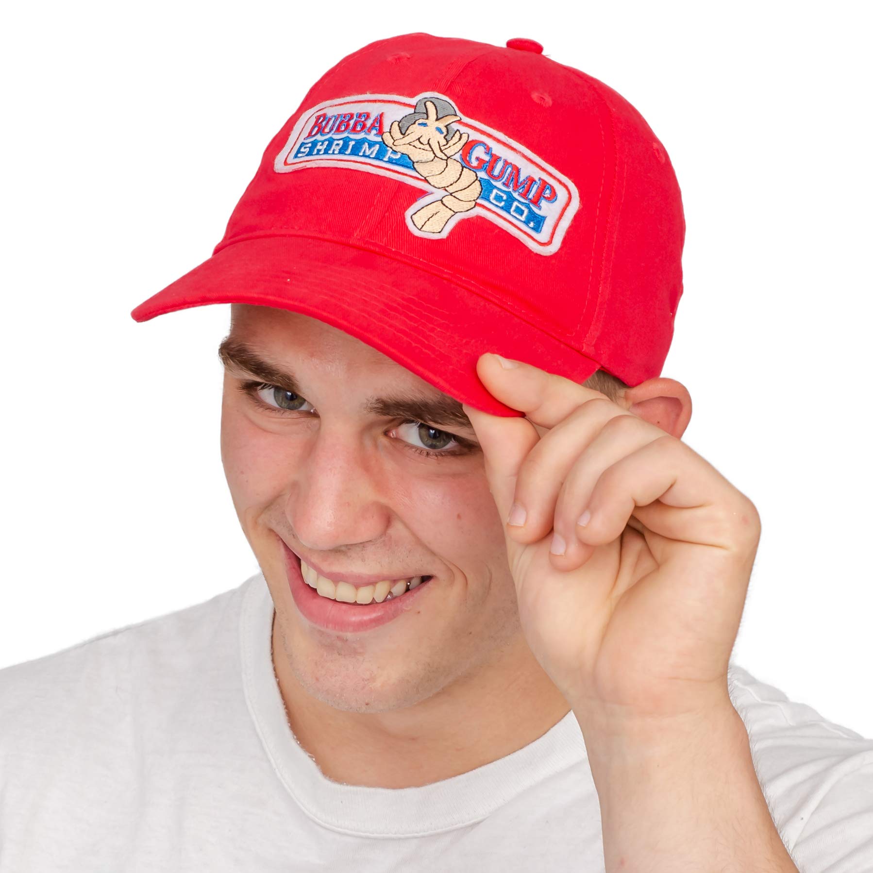 Bubba Gump Shrimp Red Hat Cap : Amazon 