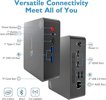 Amazon.com: Beelink U55 Mini PC Windows 10 Pro, Intel Core i3