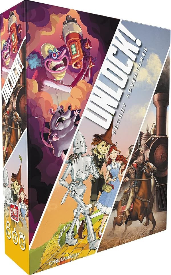SPACE COWBOYS Unlock!: Secret Adventures (EN) by Asmodee - Used condition - CA$21.90
