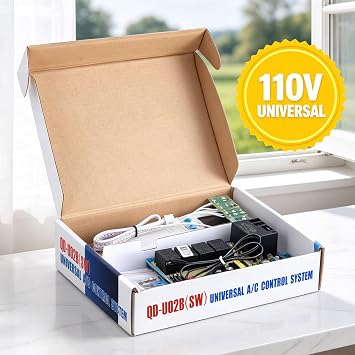 Universal AC Control Board, Multifunctional Panel 110-220V with Accessories