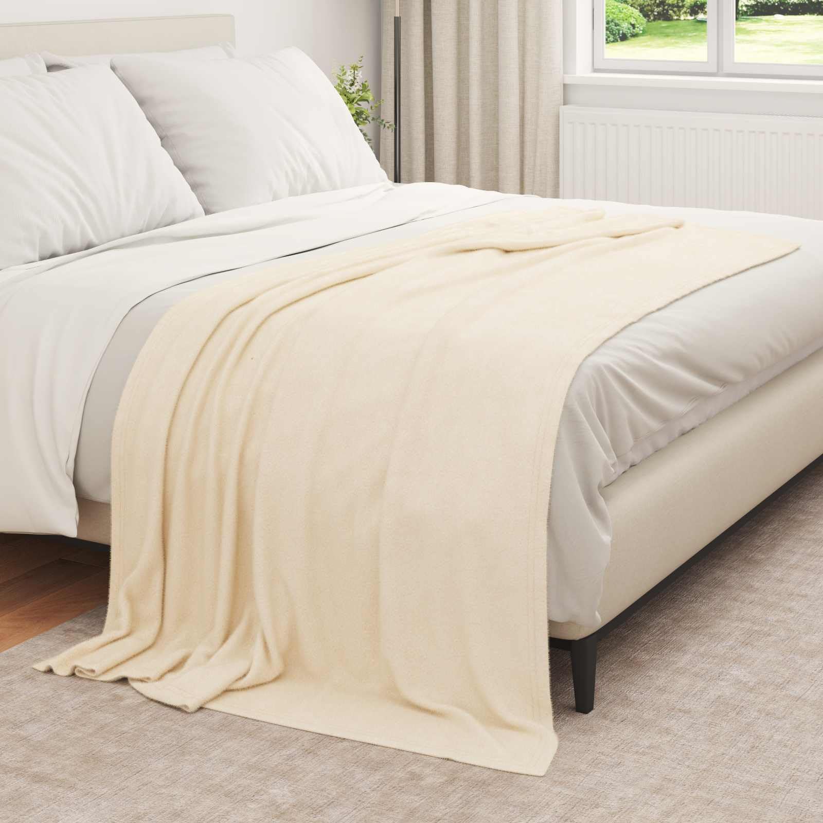 6 coperte in pile, 210 x 140 cm, leggere, morbide, per divano, letto, soggiorno, camera da letto e camera degli ospiti, versatili