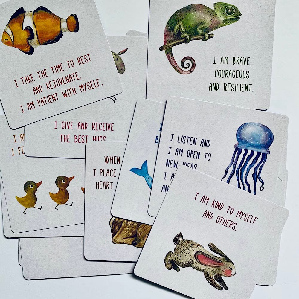 Affirmation Cards for Kids: Preschoolers, Elementary, Mental Health, Self-love, Kindness, Courage, Expression, Happiness - Image 4