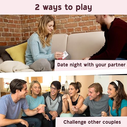 Miniatura 5 de The Ultimate Game for Couples, Grandes conversaciones y desafíos divertidos para una cita nocturna, regalo romántico perfecto para parejas
