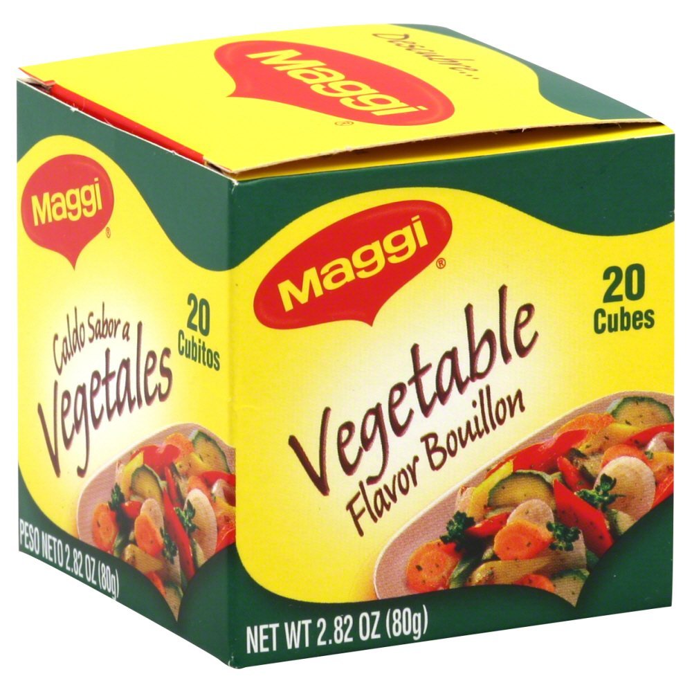 Veggie Bouillon Cube 2.82 OZ(Pack of 4)