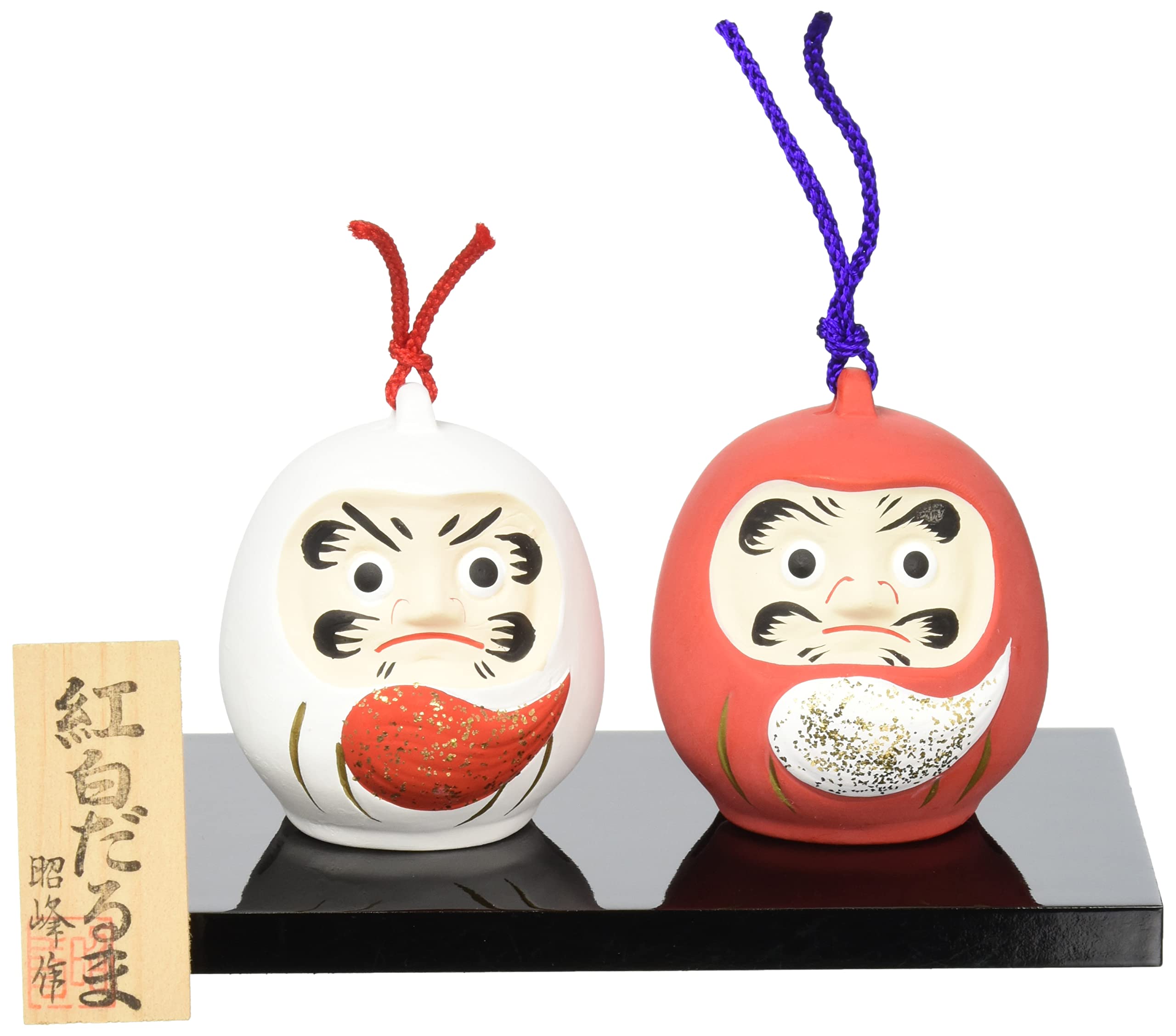Amazon.co.jp: 瀬戸陶芸社 紅白だるま S244 : ホーム＆キッチン