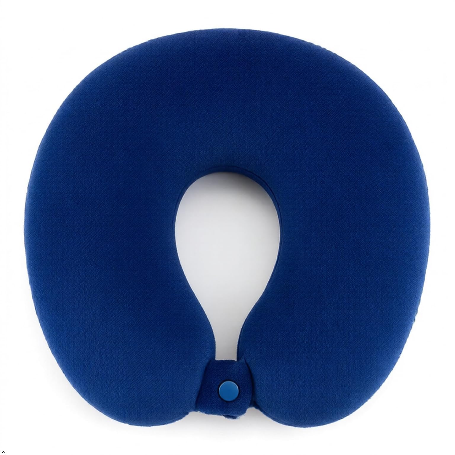 PARADISE SOFT & TOYS Fabric U-Shaped Neck Pillow, Micro Fibre Soft Cushion, Comfortable Head and Neck Rest, for Car, Train, Flight, Bus Travel, Dark Blue-image-30