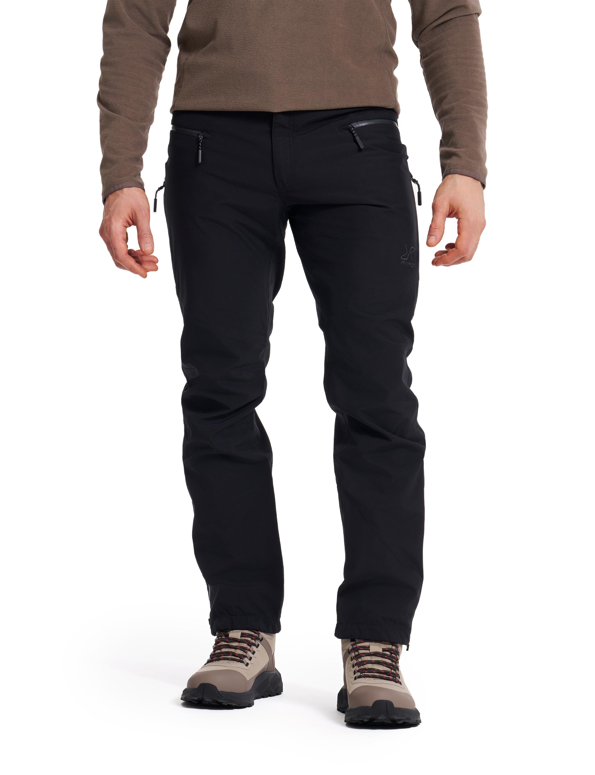 RevolutionRace Silence Proshell Pants da Uomo, Pantaloni da Uomo, Pantaloni aerata e Impermeabile per Trekking e Altre attività all'Aria Aperta
