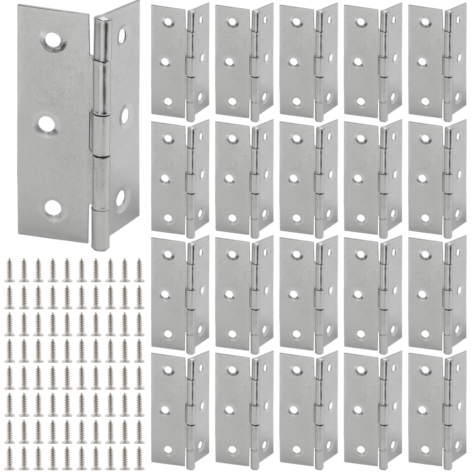 Luomorgo 1.5 Inch Mini Hinges, Stainless Steel Butt Hinges, -11 Luomorgo 1.5 Inch Mini Hinges, Stainless Steel Butt Hinges, -11