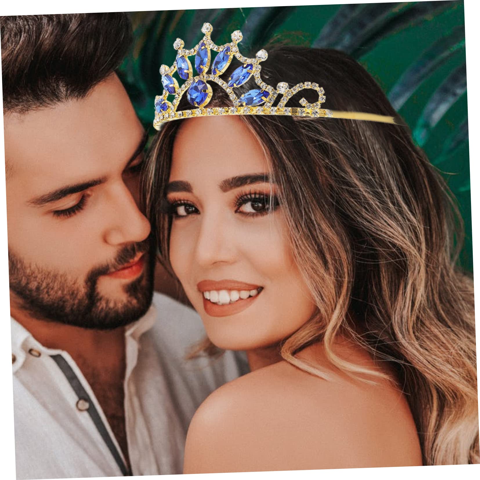 GALPADA 5piezas De Para Diadema Elegante De Rhinestone Para Bodas y Cumpleaños Accesorio De Fiesta Diseño Sofisticado y Para