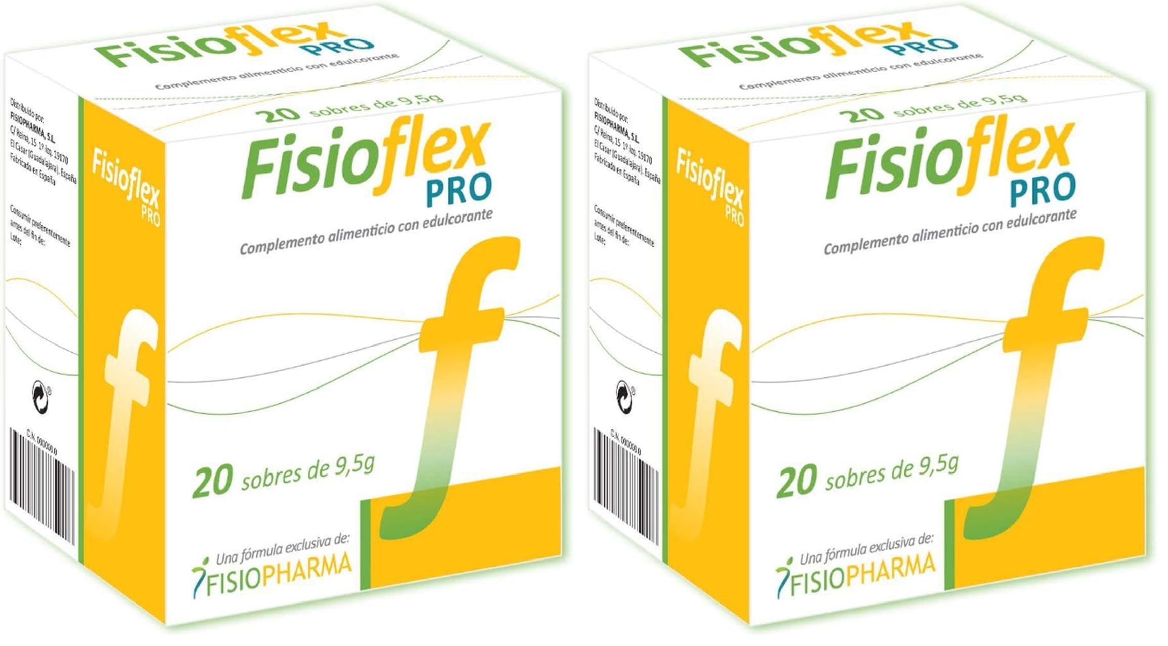 PRO Complemento alimenticio, Frena el desgaste de las articulaciones, Multivitaminas, 20 Sobres (Paquete de 2)