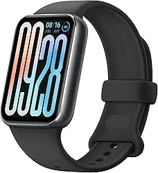 XIAOMI Smart Band 9 Pro Pulseira de atividade, até 21 dias, ecrã AMOLED de 1,74", monitorização do sono, modos desportivos de 150, 5ATM, GPS e bússola, App Mi Fitness, preto