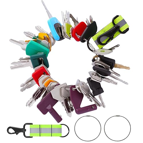 Miniatura 7 de WAH LIN PARTS Juego de 11 llaves maestras de equipo pesado, juego de llaves de encendido Euipment de construcción para Cat Genie Case Komatsu Hyster